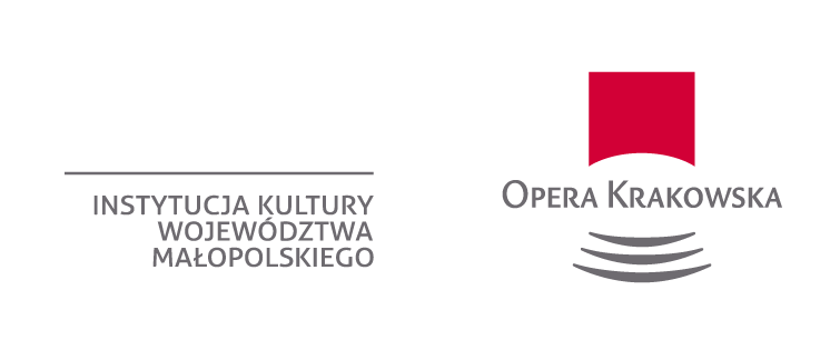 Logotyp Opery Krakowskiej, Instytucji Kultury Województwa Małopolskiego