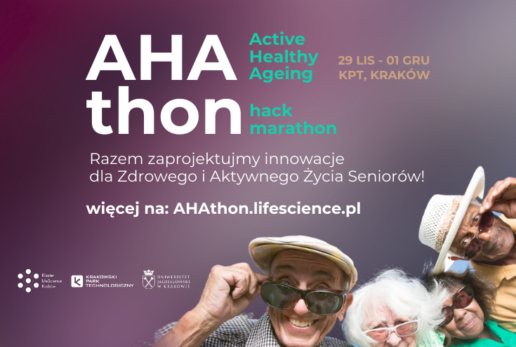 Baner promujący wydarzenie pn. AHAthon